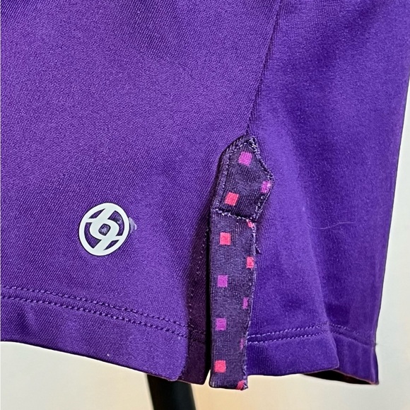 LIJA purple sleeveless golf polo - XL - Picture 8 of 8